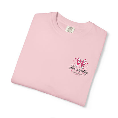 Butterfly Floral Graphic T-Shirt — 'Spread Your Wings' Chest Print