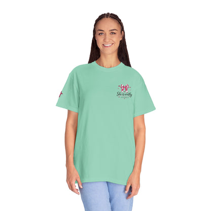 Butterfly Floral Graphic T-Shirt — 'Spread Your Wings' Chest Print