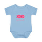 Baby Bodysuit "XOXO God's Favorite" — Cute Pink Valentine Infant Onesie