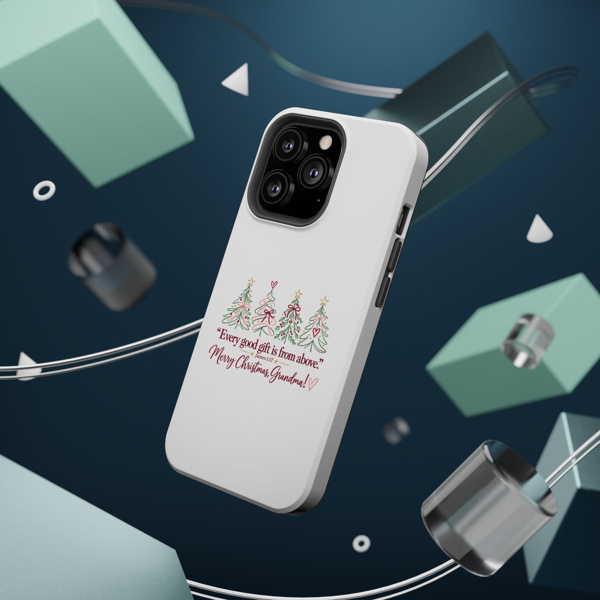 Christmas Grandma Phone Case — “Every good gift is from above” Magnetic Impact-Resistant Case