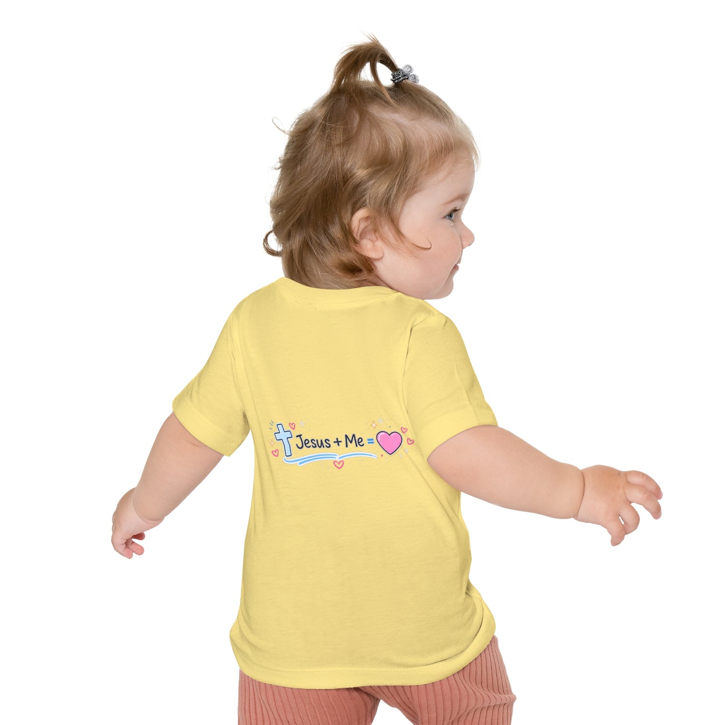 Baby T-Shirt — Pink Flamingo ‘Stand Out’ Christian Design (Jesus + Me)