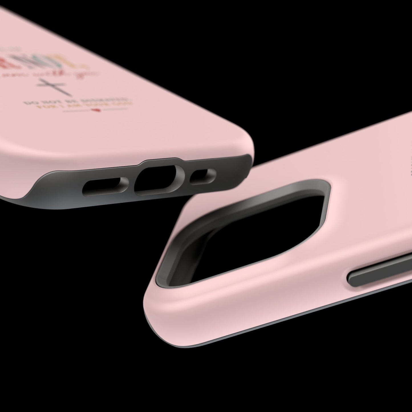 Fear Not Isaiah 41:10 Pink Magnetic Impact Phone Case