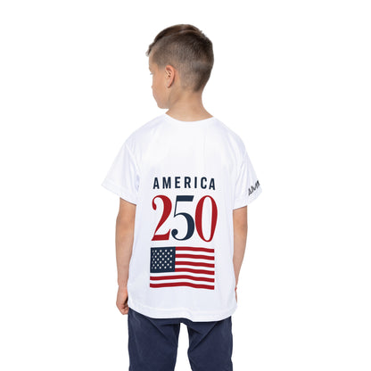 Kids Jersey - "Duty to God" Patriotic America 250 Eagle T-Shirt