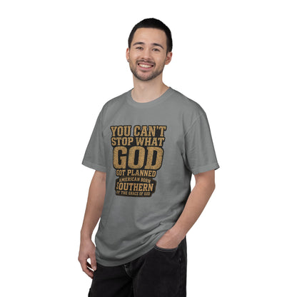 BIG FROST You Can't Stop What God Got Planned DOUBLE SIDED PRINT Tee