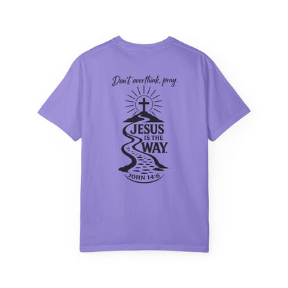 Jesus Is The Way T-Shirt — “God One Nation” Christian Faith Tee (John 14:6)
