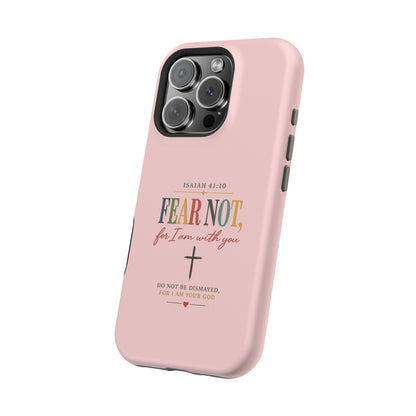 Fear Not Isaiah 41:10 Pink Magnetic Impact Phone Case
