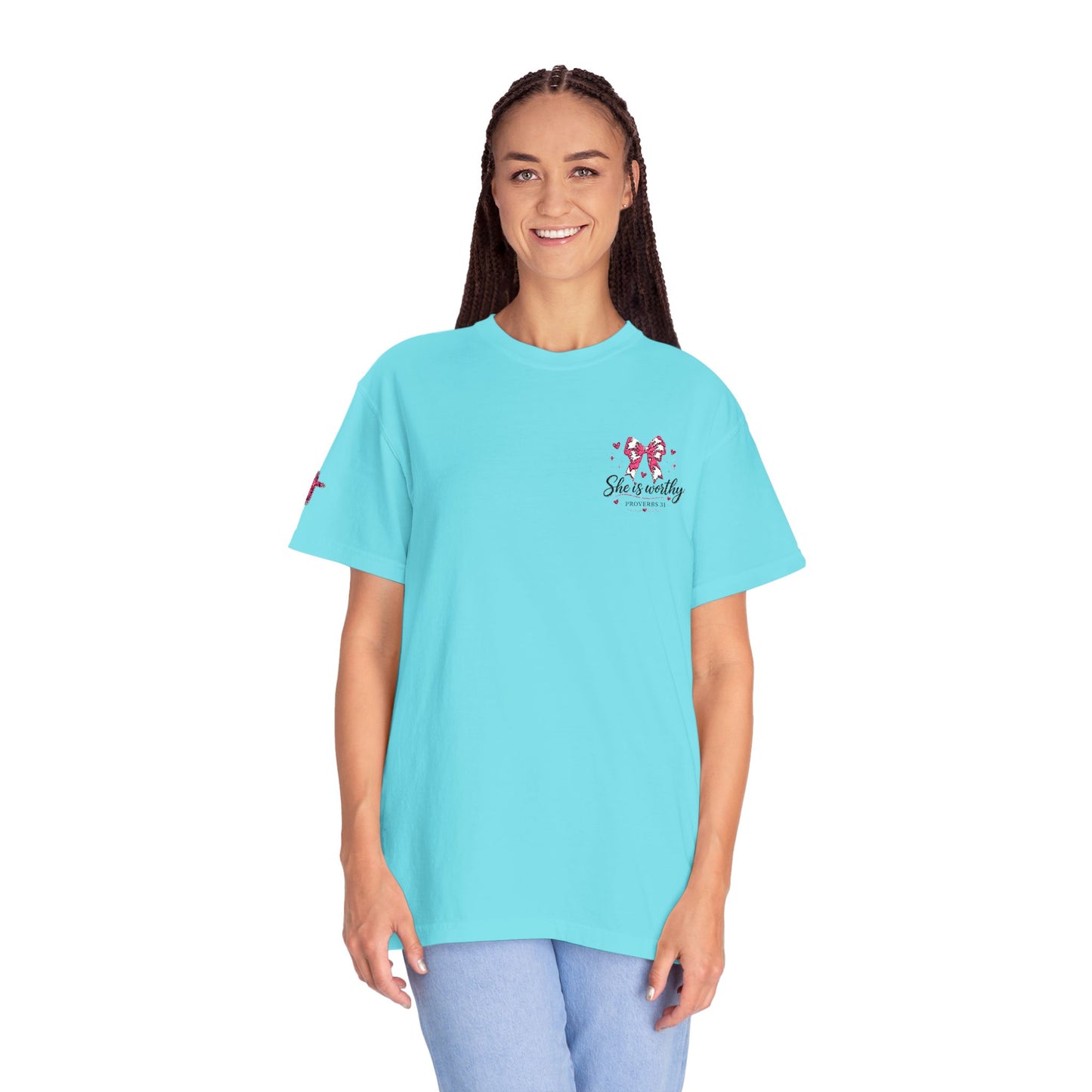 Butterfly Floral Graphic T-Shirt — 'Spread Your Wings' Chest Print