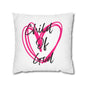 Child of God Heart Pillowcase — Square Decorative Throw Pillow Cover