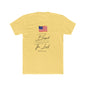 Blessed by the Lord American Flag T-Shirt — Psalm 55:12 Patriotic Christian Tee
