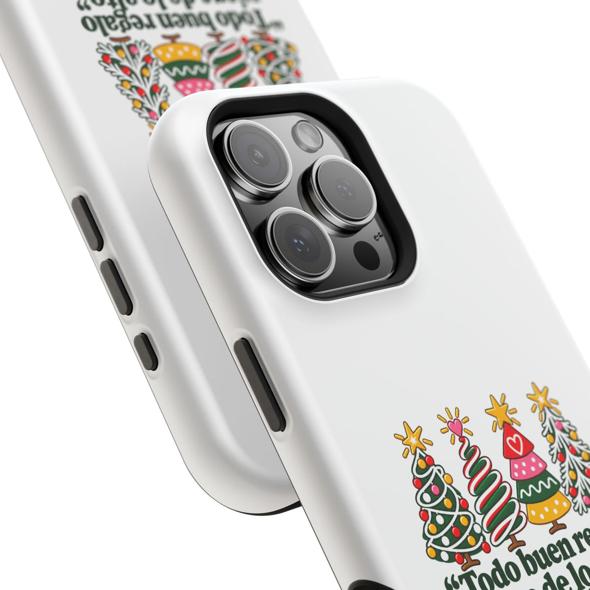 Christmas Grandma Phone Case — “Todo buen regalo viene de lo alto” Magnetic Impact-Resistant Case