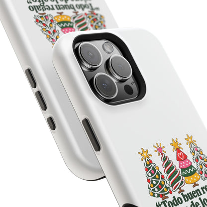 Christmas Grandma Phone Case — “Todo buen regalo viene de lo alto” Magnetic Impact-Resistant Case