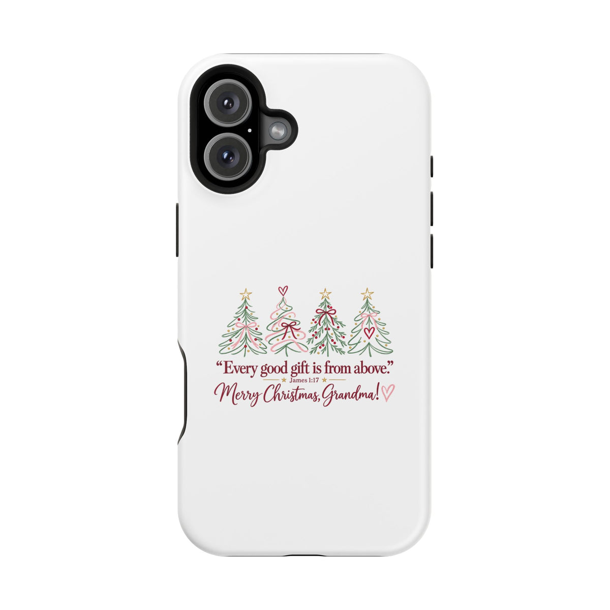 Christmas Grandma Phone Case — “Every good gift is from above” Magnetic Impact-Resistant Case
