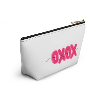 Child of God Flamingo Accessory Pouch — 'I Am A Child Of God' T-Bottom Makeup Bag