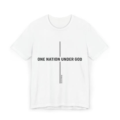 One Nation Under God T-Shirt — Patriotic Christian Tee
