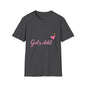 God's Child T-Shirt — Pink Heart Christian Faith Tee