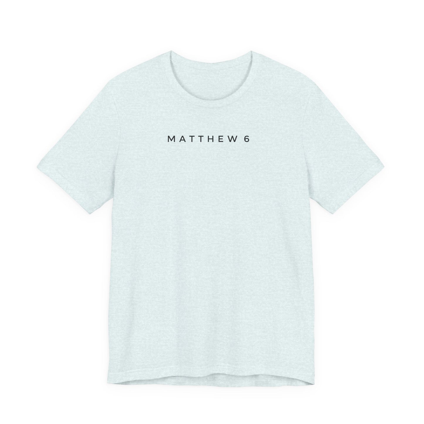 Matthew 6 Prayer Cross Tee — Our Father Lord's Prayer Christian T-Shirt