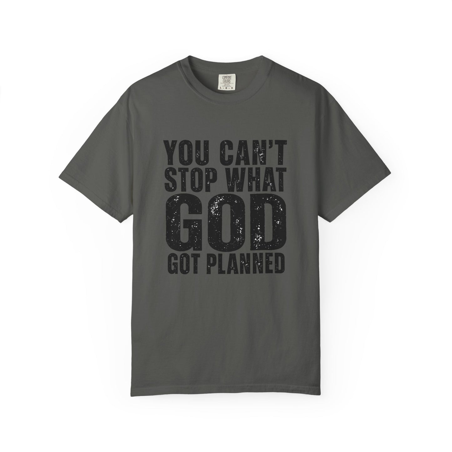 BIG FROST "You Can't Stop What God Got Planned" DOUBLE SIDED Print T Shirt