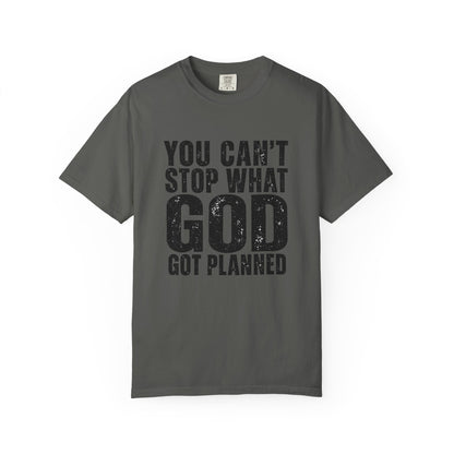 BIG FROST "You Can't Stop What God Got Planned" DOUBLE SIDED Print T Shirt