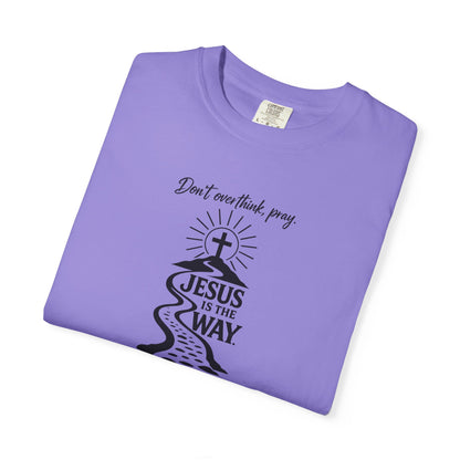 Jesus Is the Way T-Shirt — Christian Faith Graphic Tee (John 14:6)