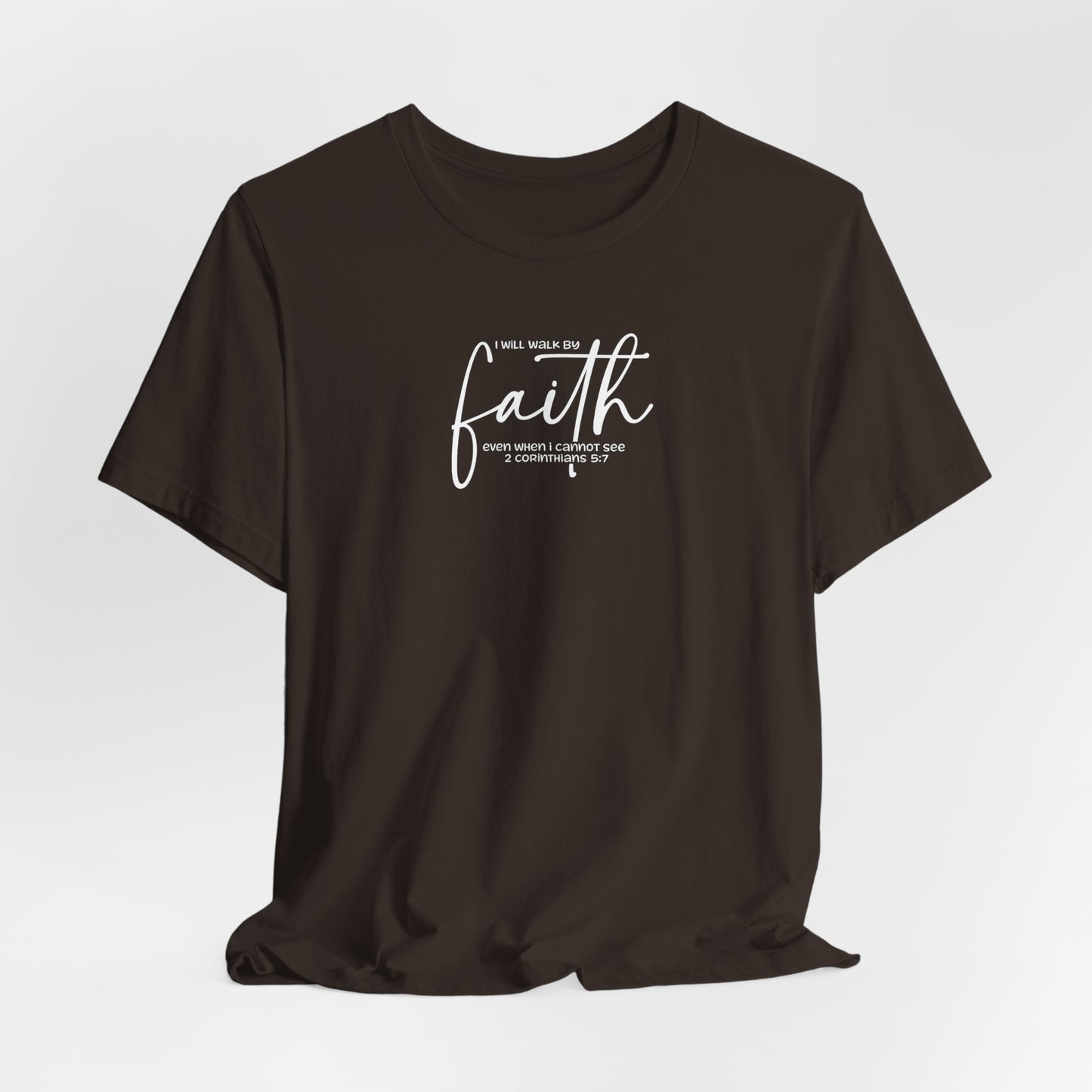 “He Left the 99 to Rescue Me” Double print Shepard Playing Card Christian Tee