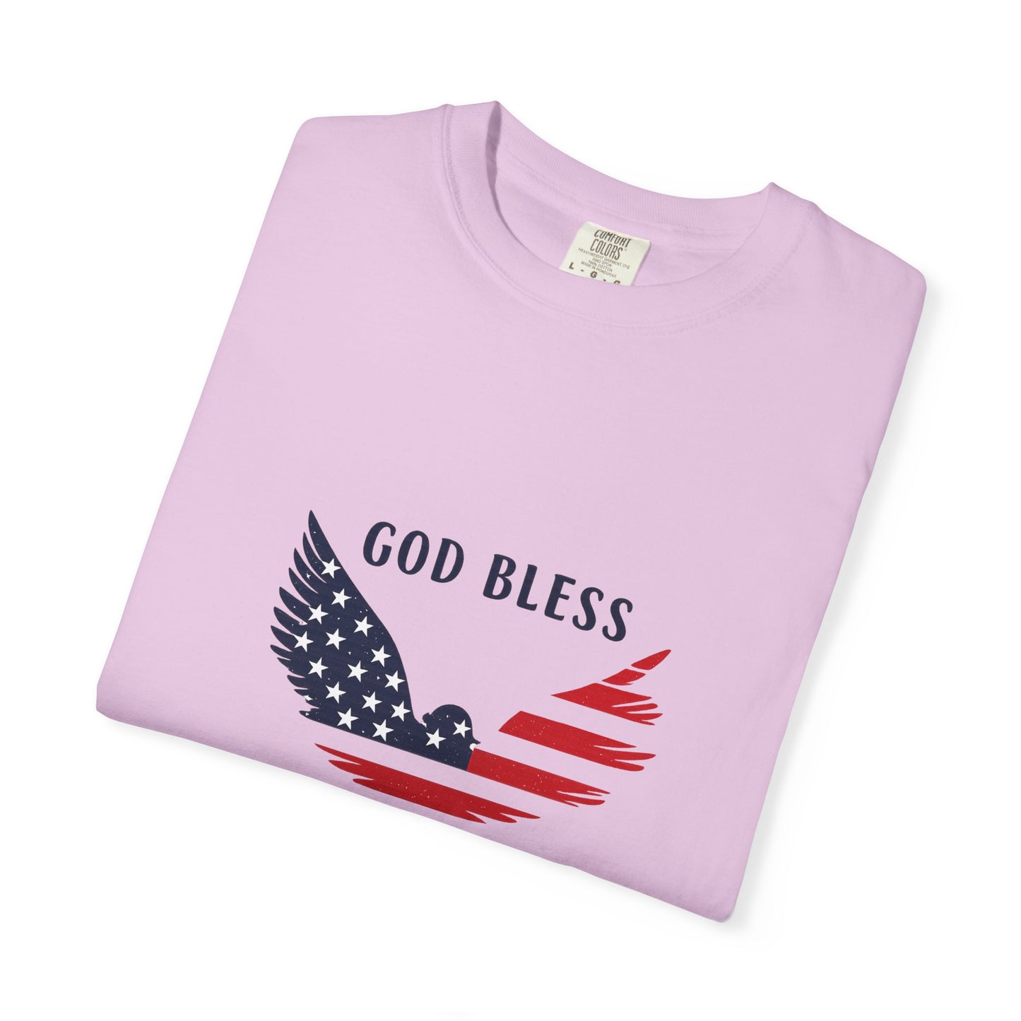 God Bless America Eagle T-Shirt — Patriotic USA Flag Tee