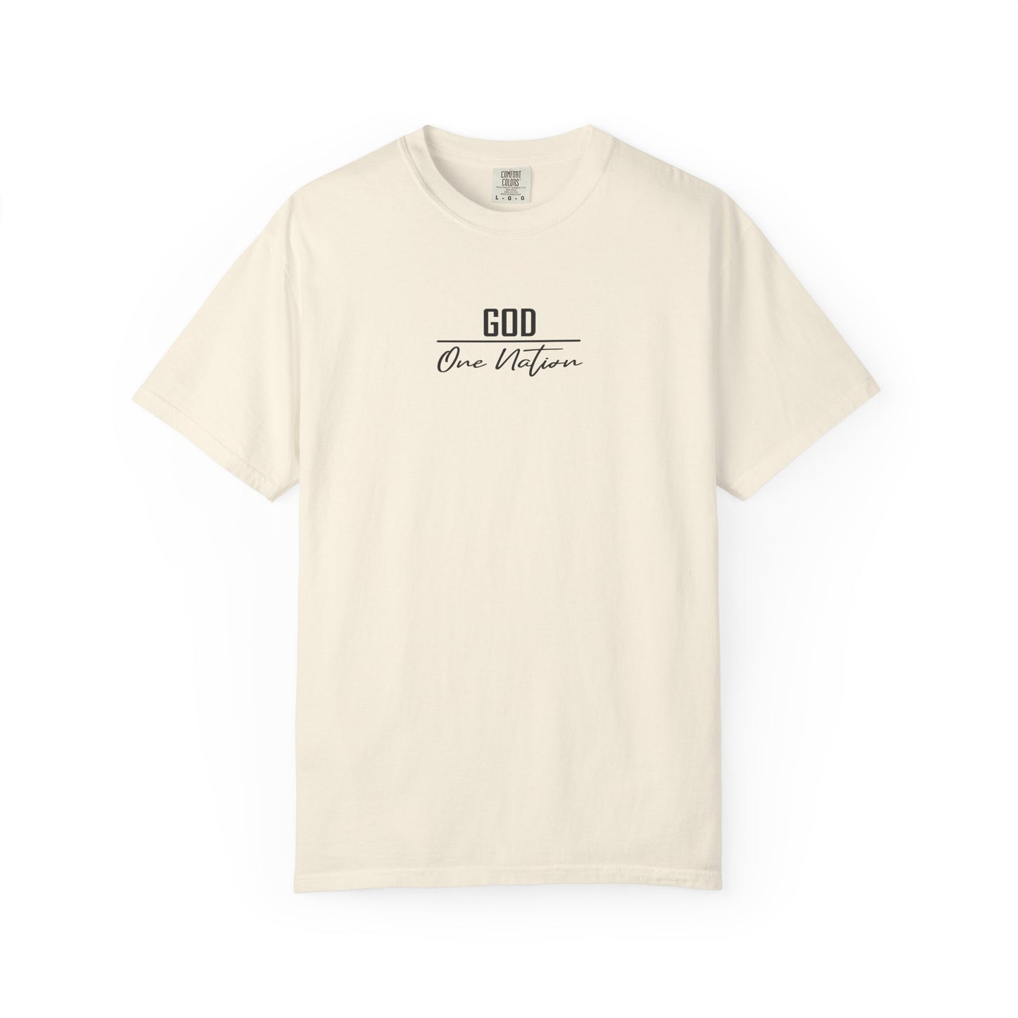 Jesus Is The Way T-Shirt — “God One Nation” Christian Faith Tee (John 14:6)