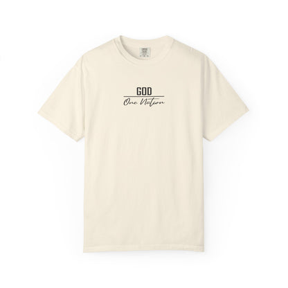 Jesus Is The Way T-Shirt — “God One Nation” Christian Faith Tee (John 14:6)