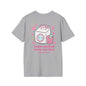 Christian T-Shirt – “Jesus Washed Away Our Sins” Cute Washing Machine Design