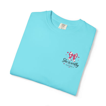 Butterfly Floral Graphic T-Shirt — 'Spread Your Wings' Chest Print