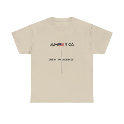 Patriotic 'America - One Nation Under God' Tee