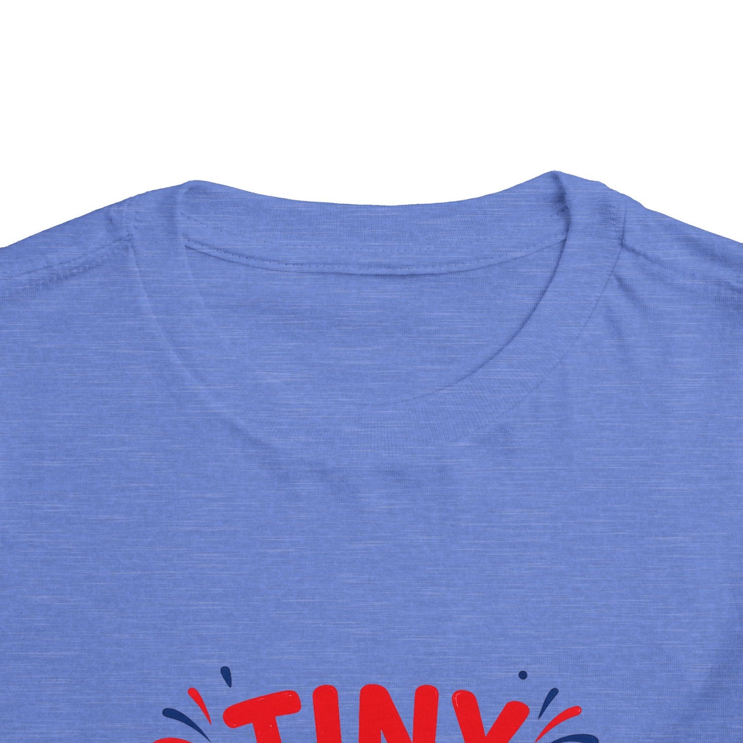 Tiny Patriot Toddler Tee – Cute American Flag 4th of July Shirt