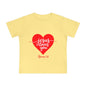 Baby T-Shirt "Jesus Loves You" Heart | Christian Infant Tee, Romans 5:8 Gift