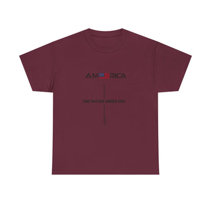 Patriotic 'America - One Nation Under God' Tee