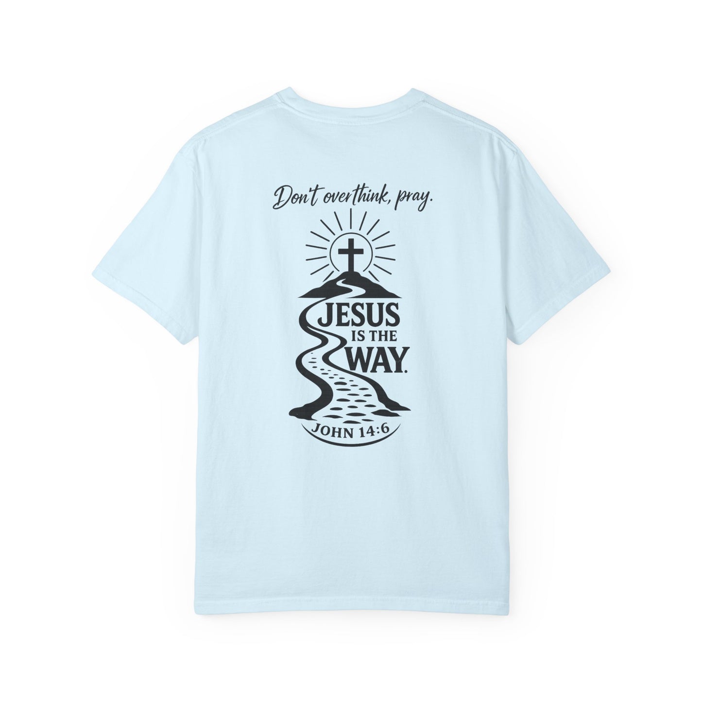Jesus Is The Way T-Shirt — “God One Nation” Christian Faith Tee (John 14:6)