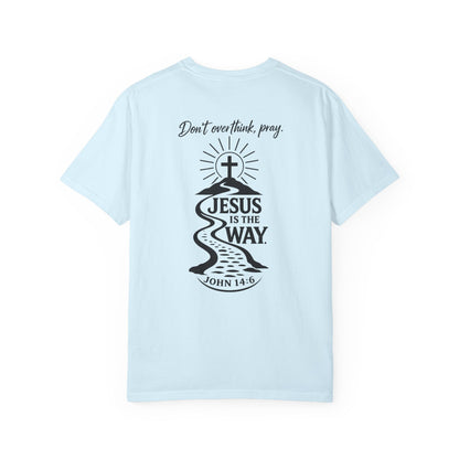 Jesus Is The Way T-Shirt — “God One Nation” Christian Faith Tee (John 14:6)