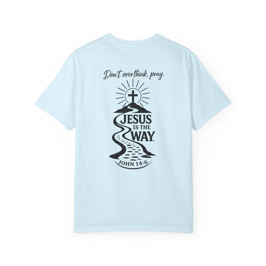 Jesus Is The Way T-Shirt — “God One Nation” Christian Faith Tee (John 14:6)