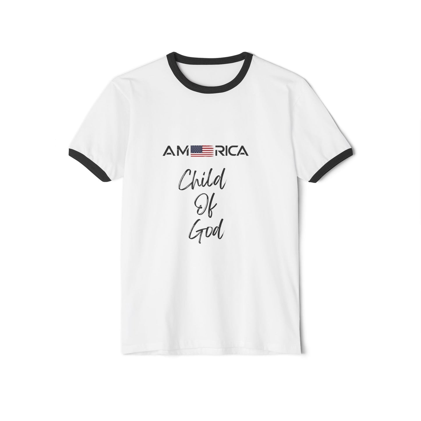 America Child of God Ringer T-Shirt