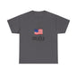 Created American Flag T‑Shirt — 'Created' Patriotic Graphic Tee