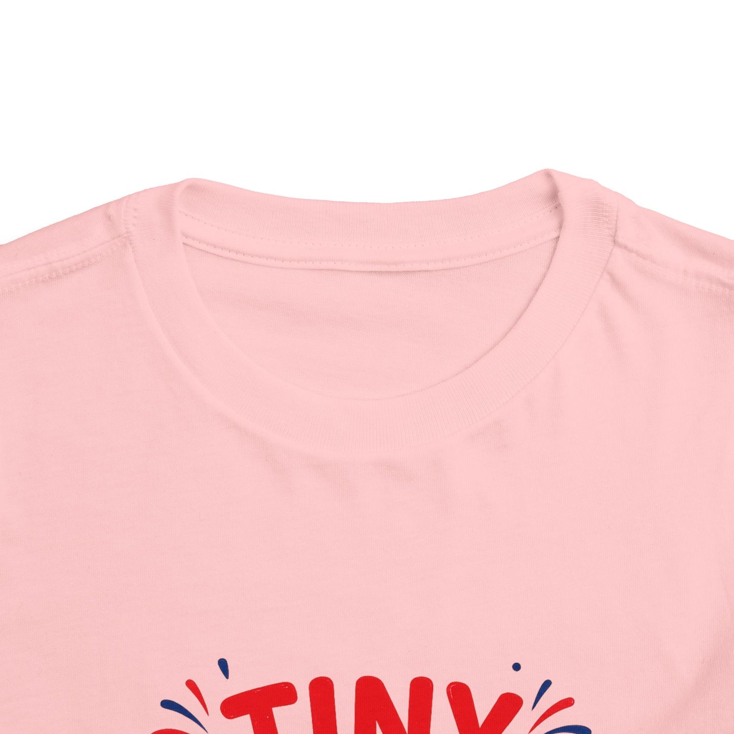 Tiny Patriot Toddler Tee – Cute American Flag 4th of July Shirt