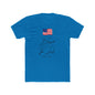 Blessed by the Lord American Flag T-Shirt — Psalm 55:12 Patriotic Christian Tee