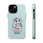 Christian Cute Heart Phone Case — "I Know Jesus Loves Me So Much" Magnetic Impact-Resistant Case