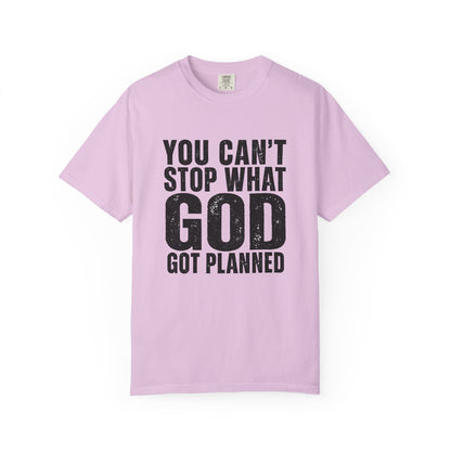 BIG FROST "You Can't Stop What God Got Planned" DOUBLE SIDED Print T Shirt