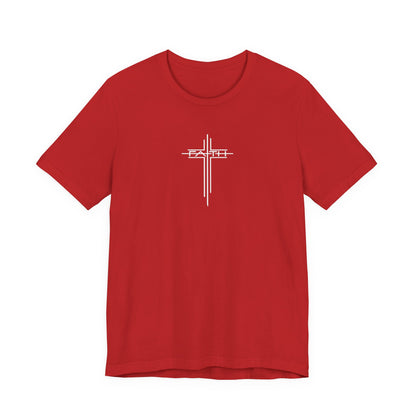 Christian Cross Tee — “Do Not Be Deceived” Inspirational Scripture T‑Shirt