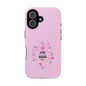 Pink Faith Phone Case — "God Is So Much Bigger Than..." Magnetic Impact-Resistant Case