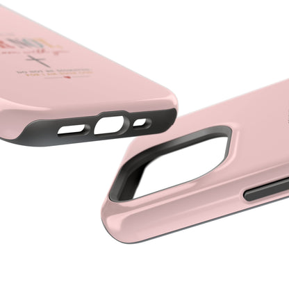 Fear Not Isaiah 41:10 Pink Magnetic Impact Phone Case