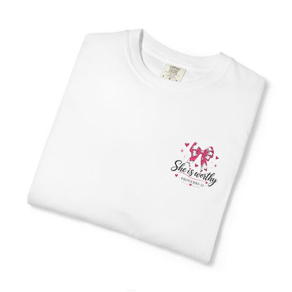 Butterfly Floral Graphic T-Shirt — 'Spread Your Wings' Chest Print