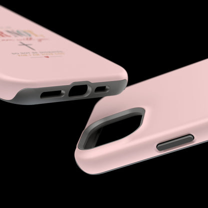 Fear Not Isaiah 41:10 Pink Magnetic Impact Phone Case