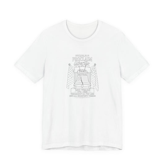 Leviticus 25:10 Tee – Minimalist Bible Verse Christian T-Shirt