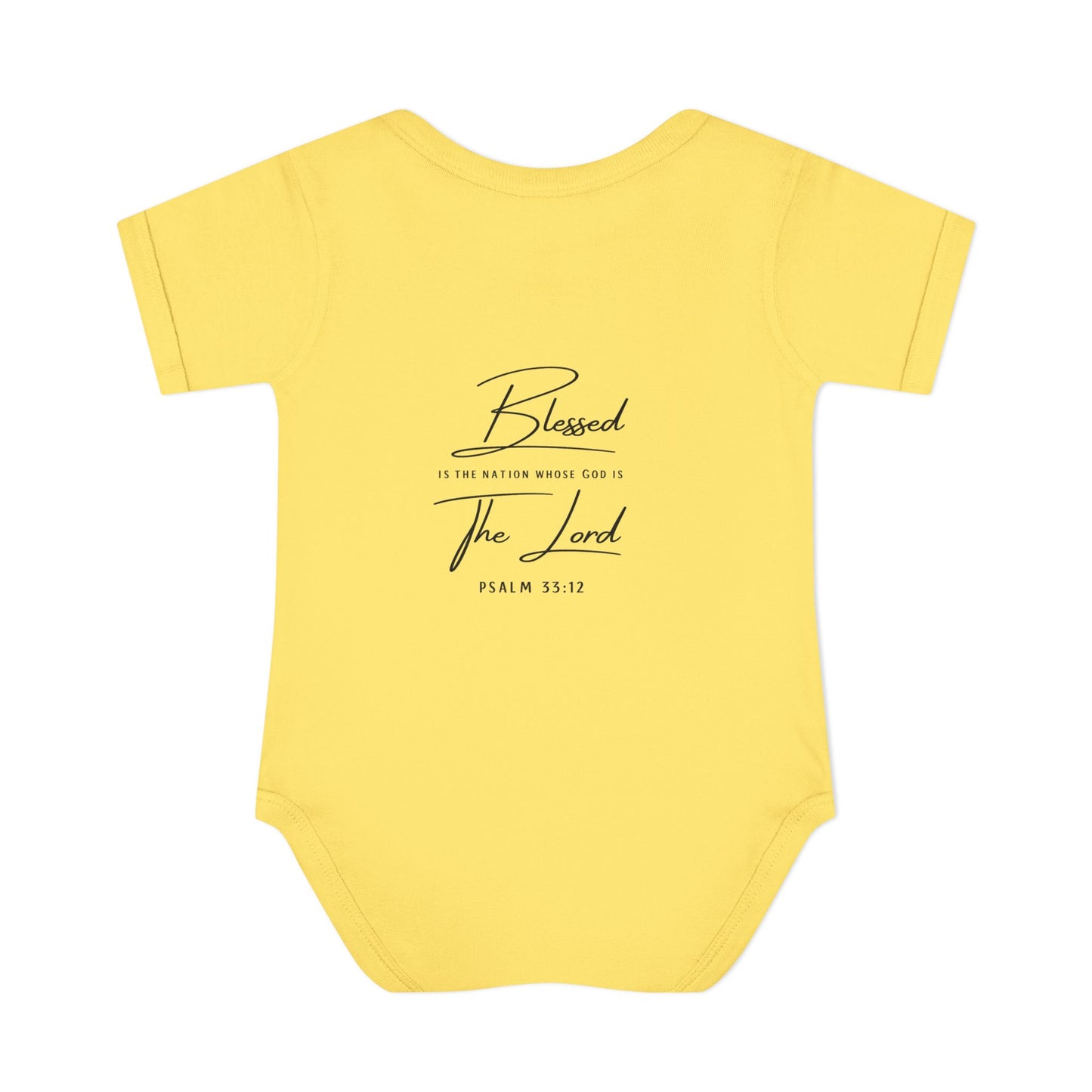 Baby Bodysuit – "My First 4th of July" Patriotic Infant Onesie