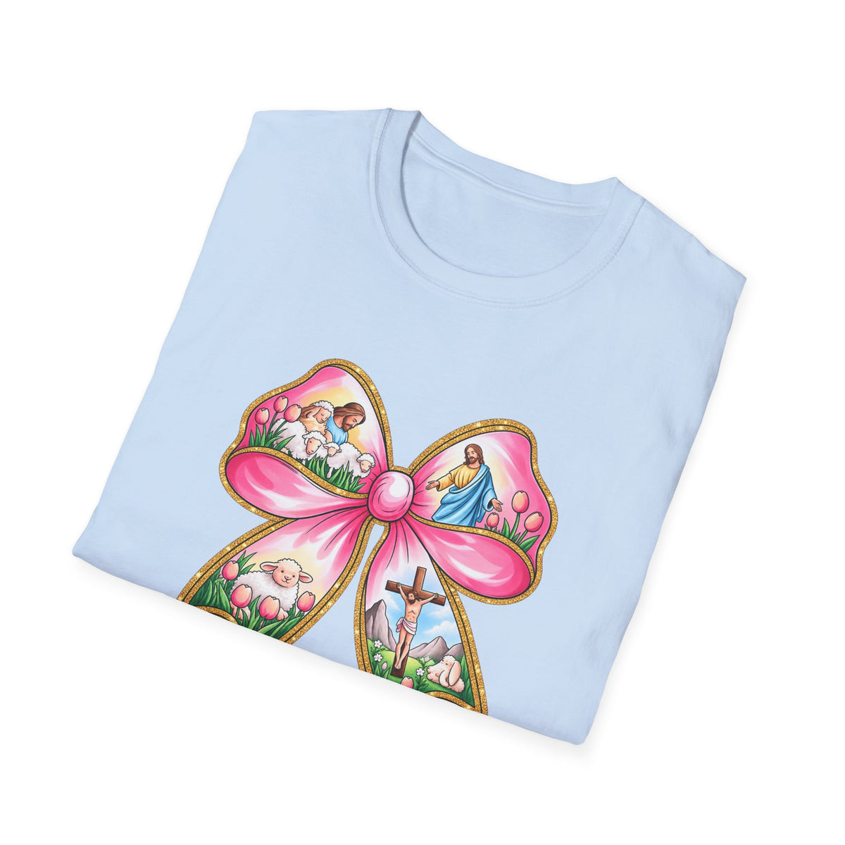 Give It to God Bow T-Shirt — Christian Faith Inspirational Tee